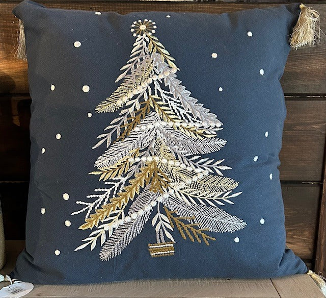 103. Pillow Tree Blue