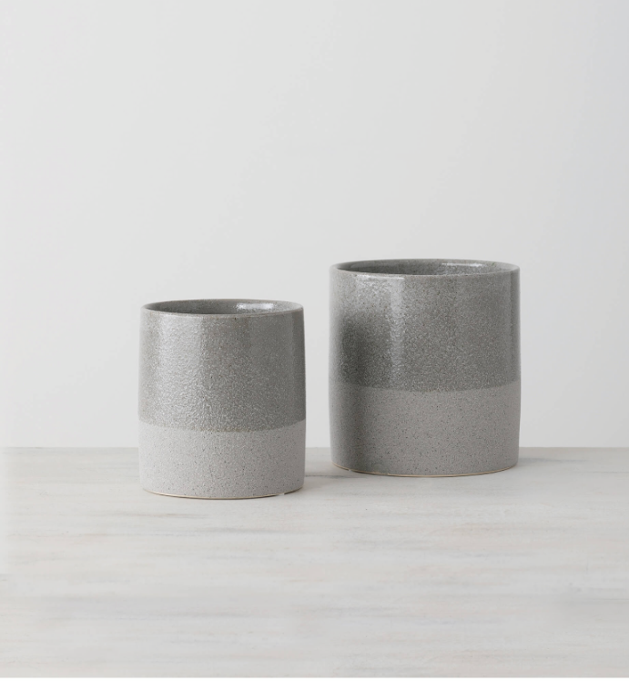 101. Pot Gray Lg