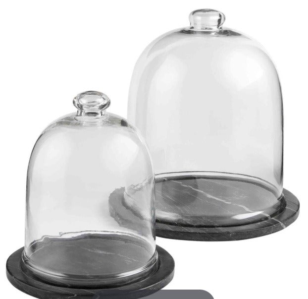 179. Marble Cloche Lg.