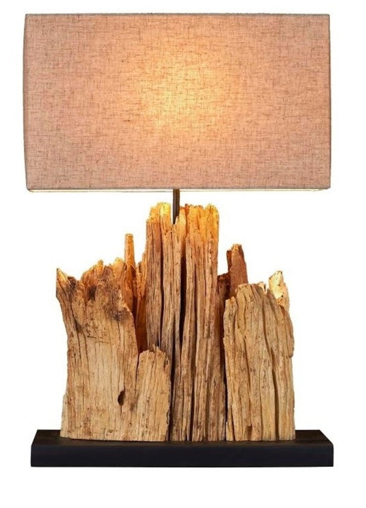 118. Driftwood Lamp