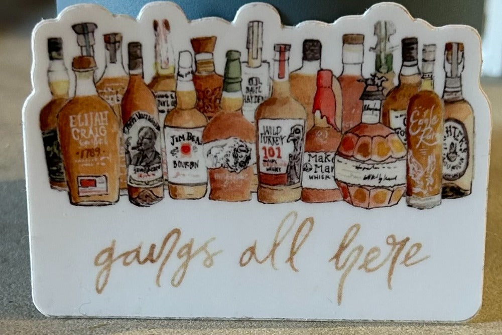 199. Gangs All Here Sticker