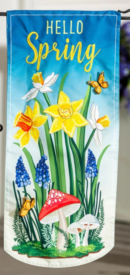 232 Spring Floral Haven Flag