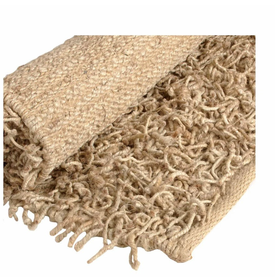 143. Hemp Shaggy Rug