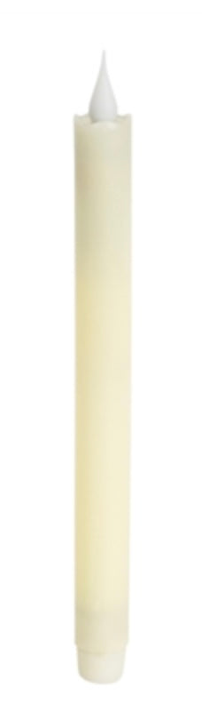 166 Battery operated taper candles S/2