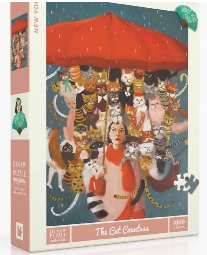 247 Cat Countess 1000 Piece Jigsaw Puzzle