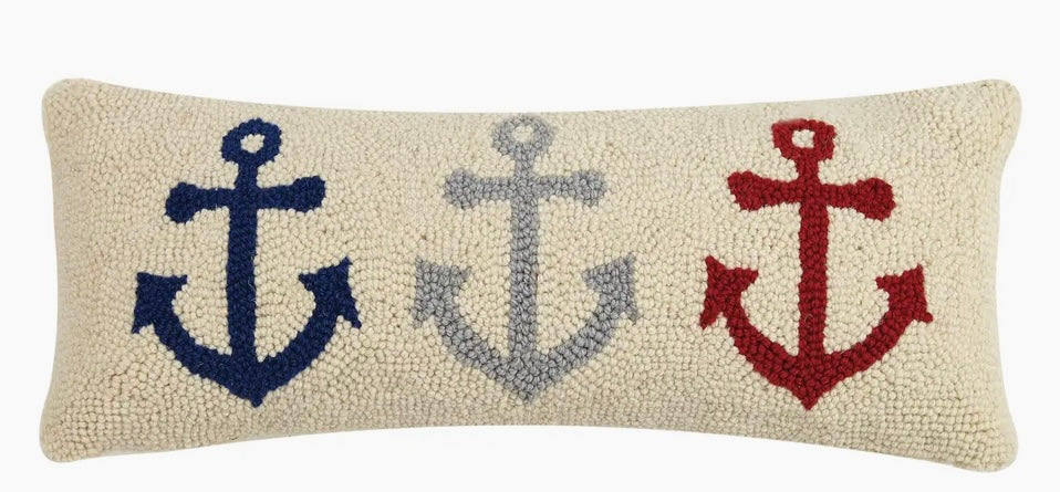 114 Anchor Trio Hook Pillow