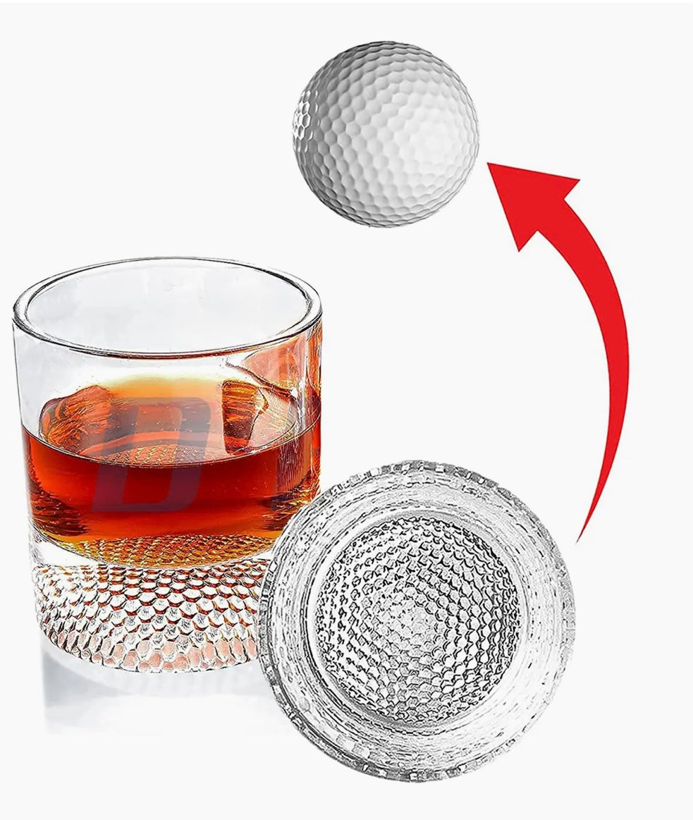260 Golf Ball Whiskey Glasses