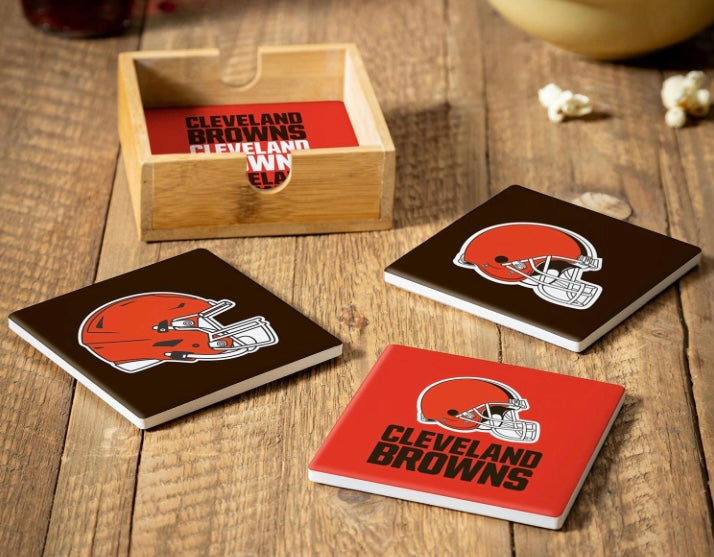 232 Browns Coasters