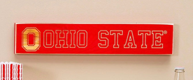 232 OSU Wood Sign