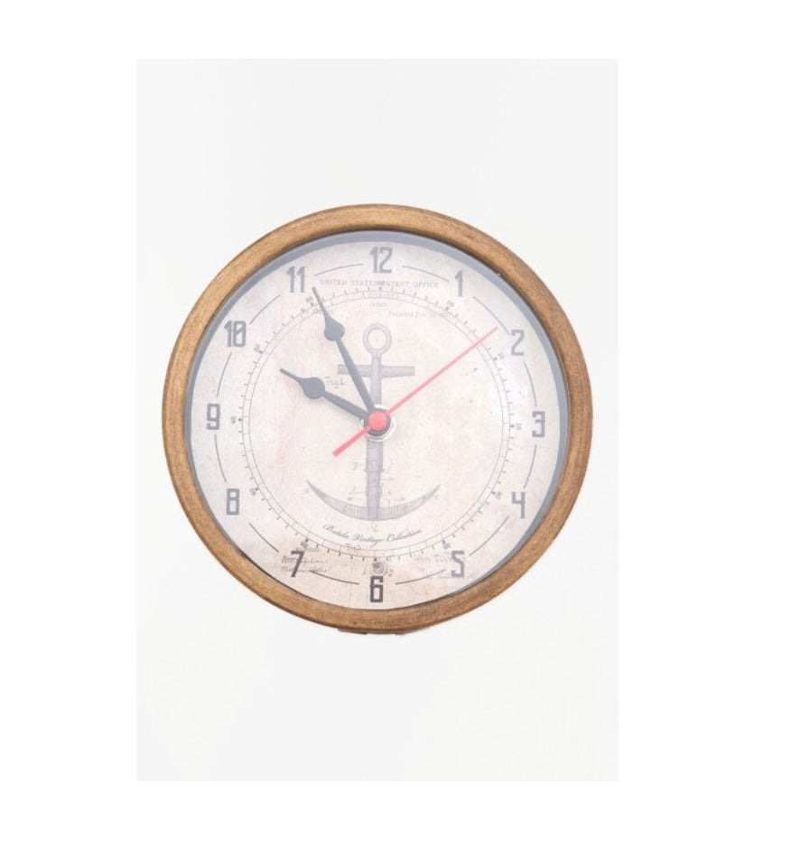 261 Anchor Wall Clock