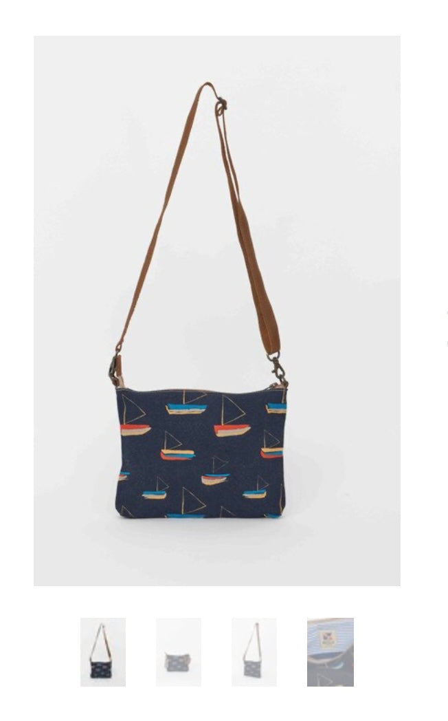261 Sailboat Cross Body Bag