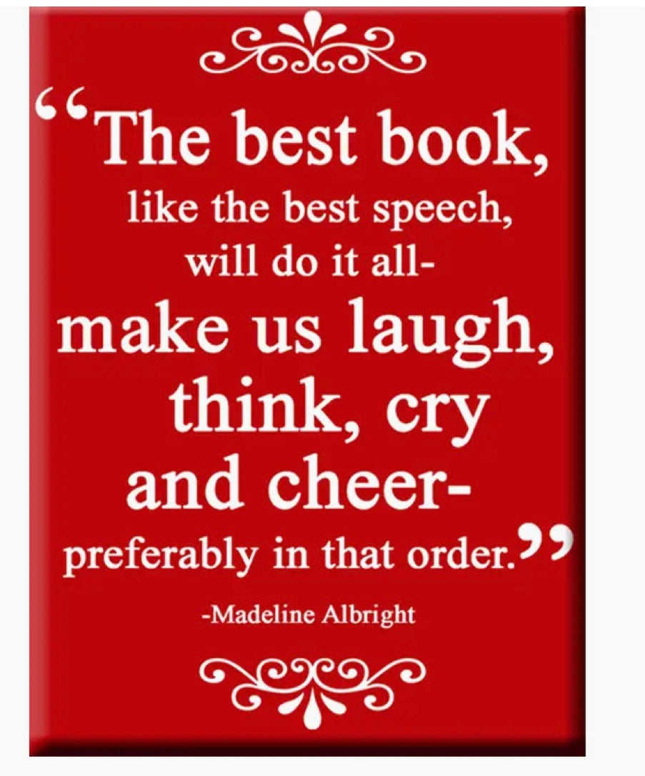 125 The Best Books Magnet