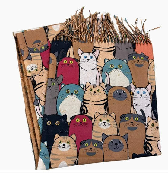 253 Cat Scarf