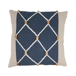 174 Rope and Bead Pillow