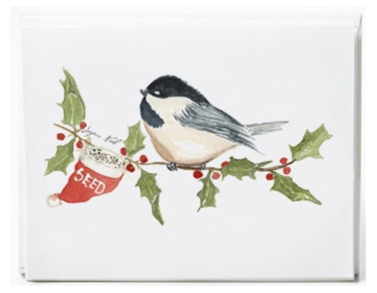 159 Christmas Chickadee