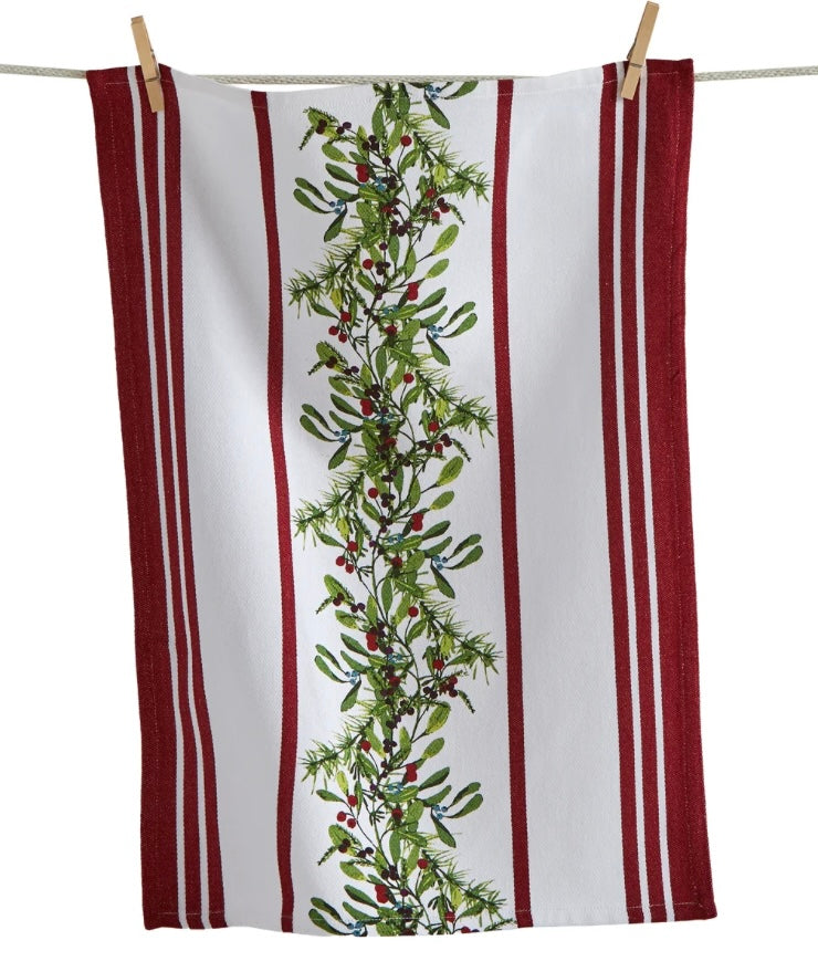 187 Winter Berries Dishtowel