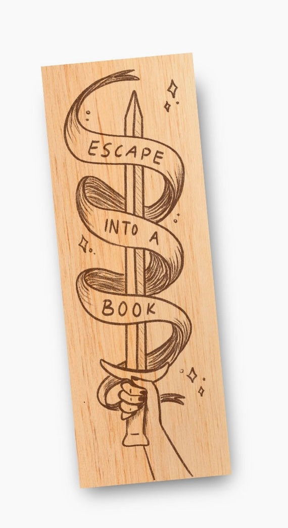 125 Escape into a Book Bookmark