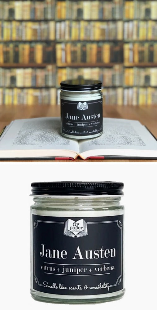 125 Jane Austen Soy Candle