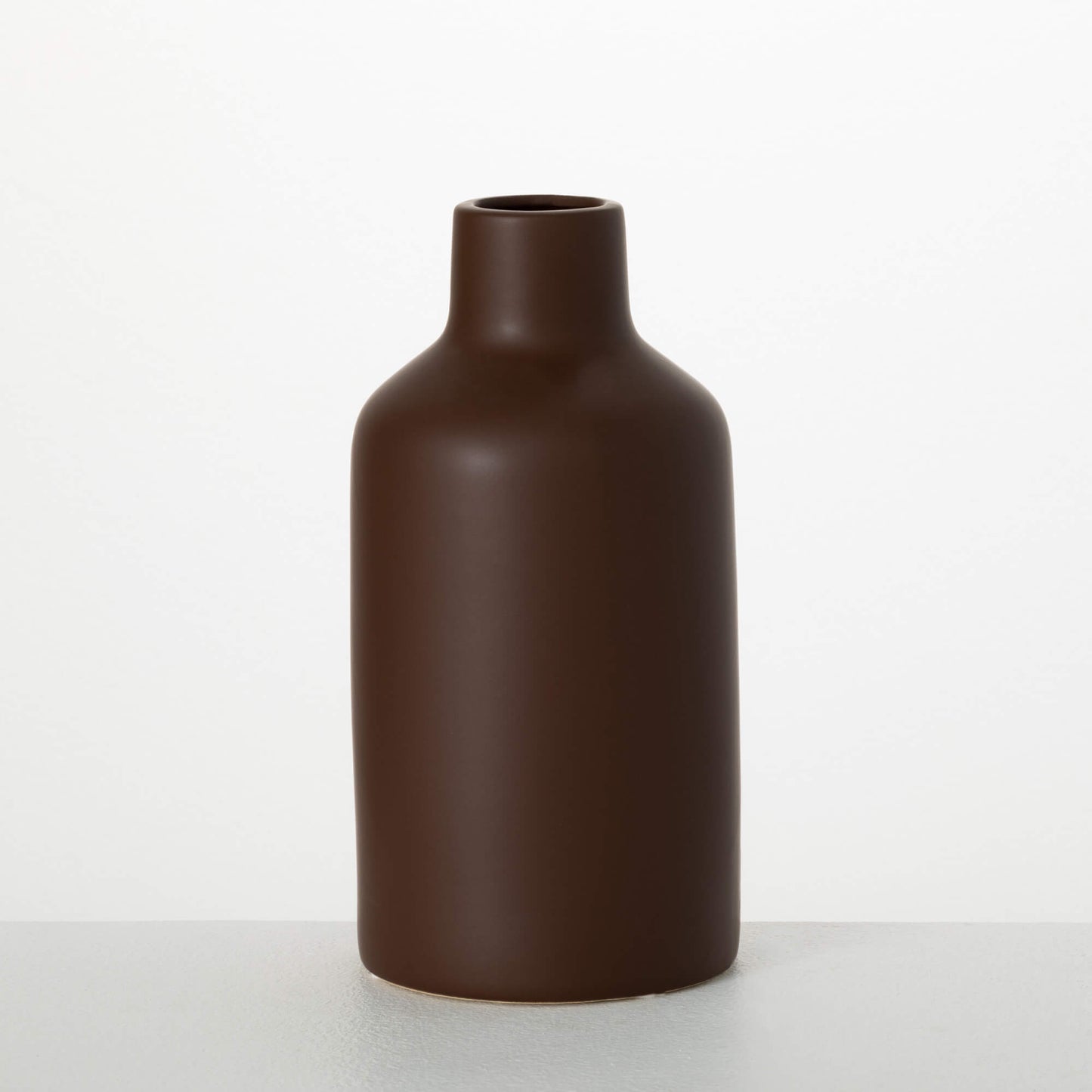 101. Brown Matte Vase