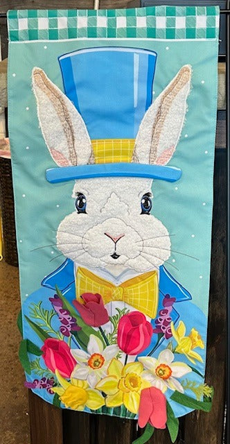 232 Mr. Easter Bunny Garden Flag