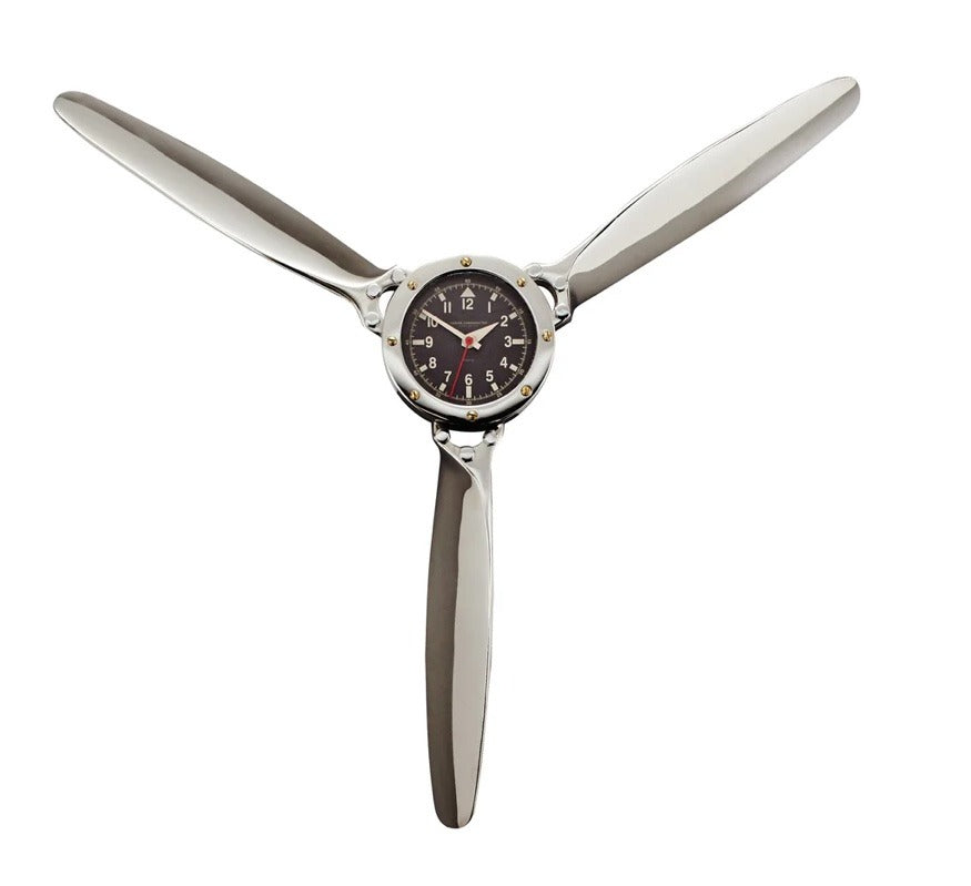 122. Clock Propeller Wall