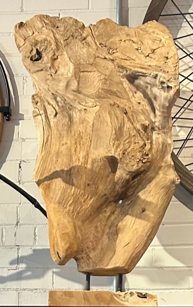 170. Teak Rangga Sculpture