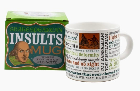 256 Shakespeare Insults Coffee Mug