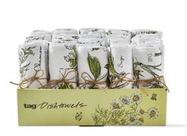 187 Herb Dishtowel