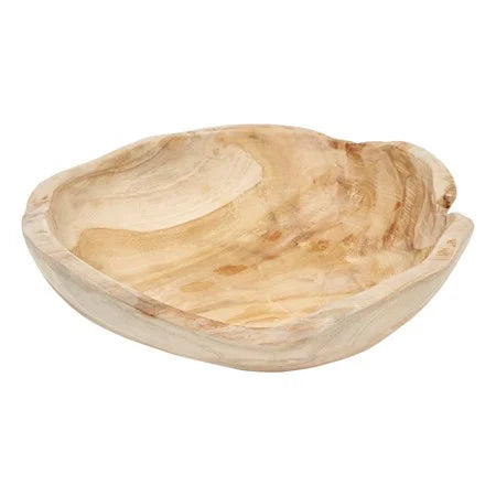 103. Natural Teak Bowl