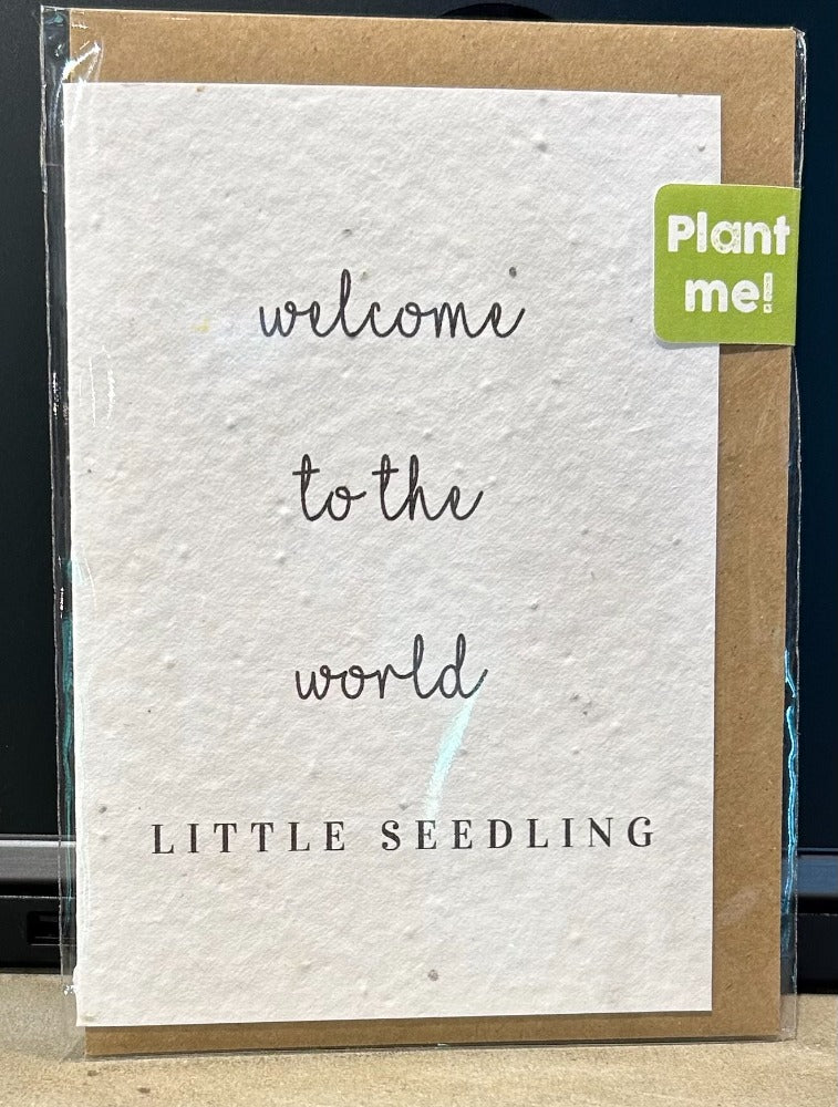 135. Welcome To The World Seed Card