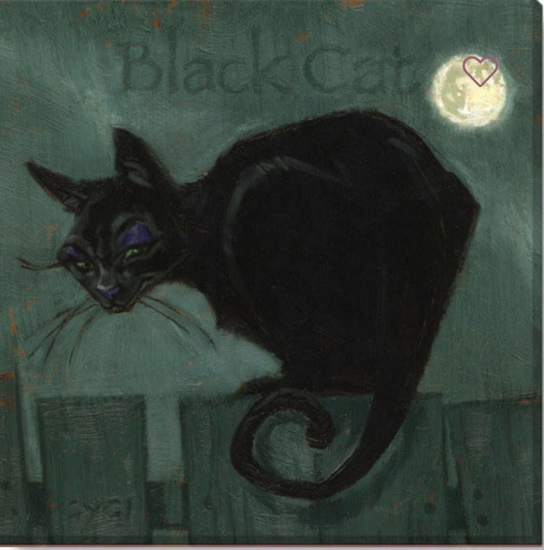 227. Black Cat Giclee