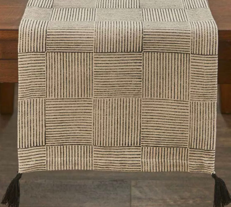 189 Black & Natural Runner