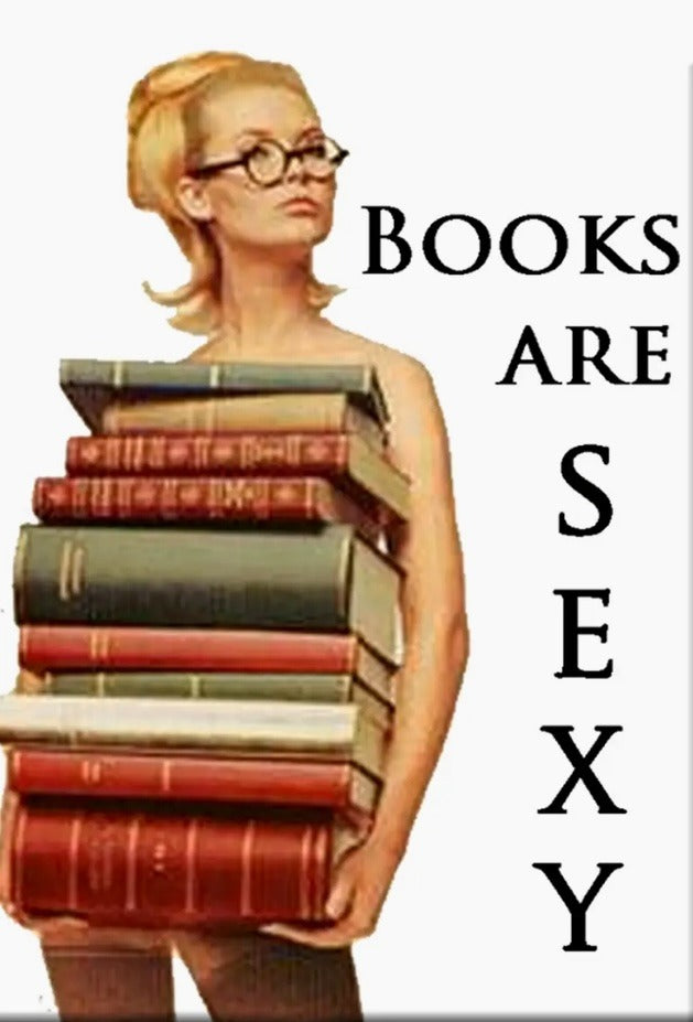 125. Books Are Sexy Magnet