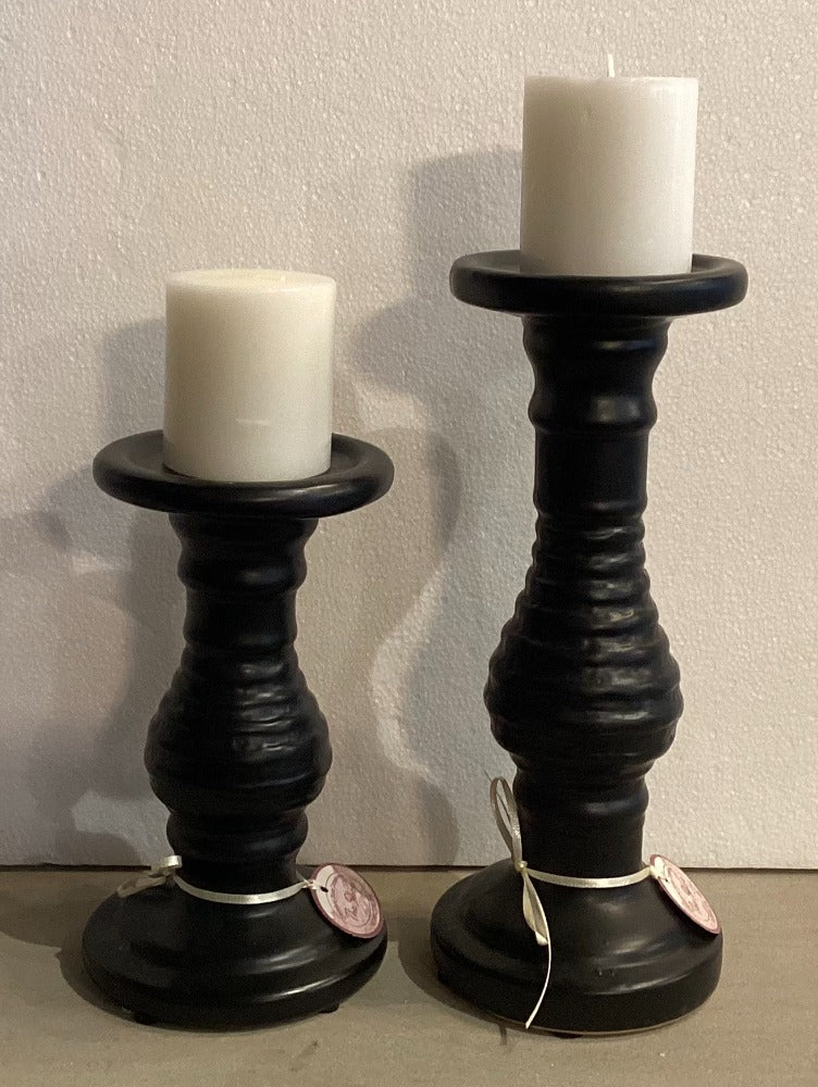 157. Ceramic Candle Hold 11"