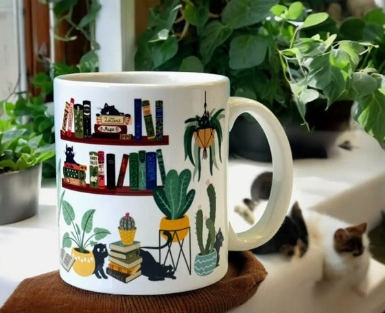 125. Cat Tails Mug
