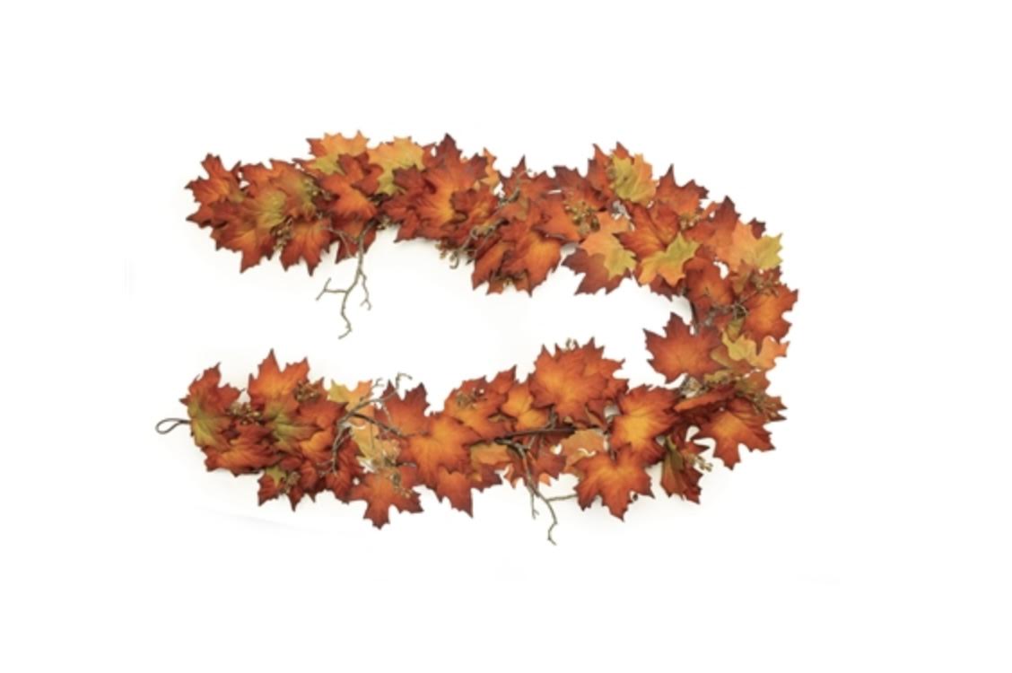166 Maple Leaf Garland