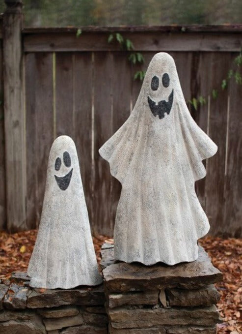 122. Painted Metal Ghost Sm