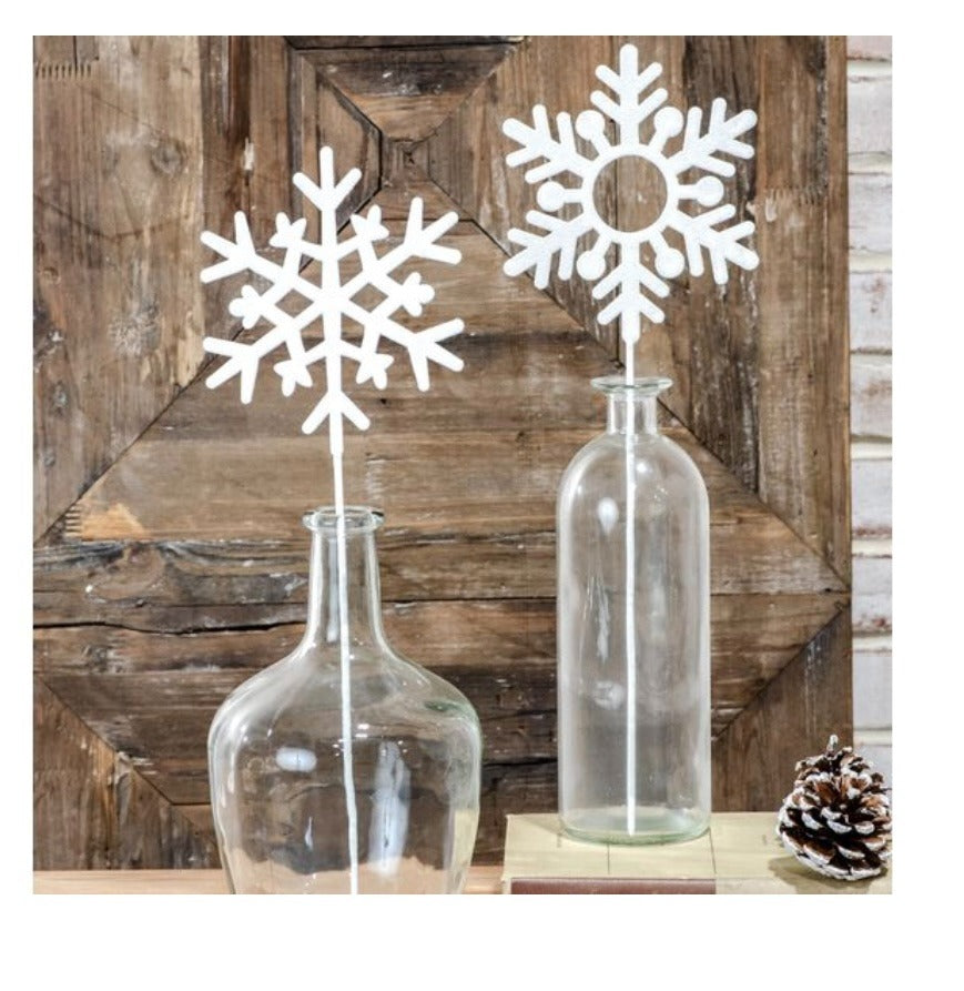 141. Glitter Snowflake Lg
