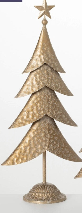 101. Tree Figure Gold Lg