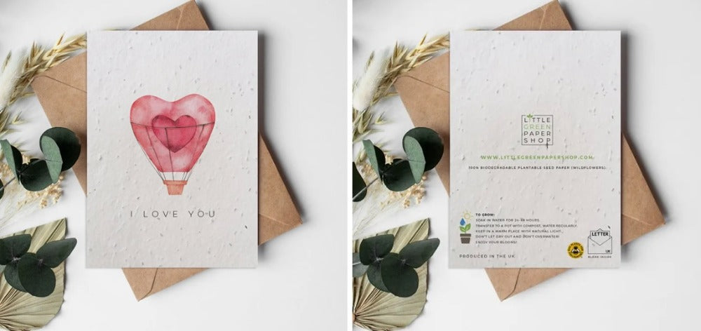 135. Love You Seed Card