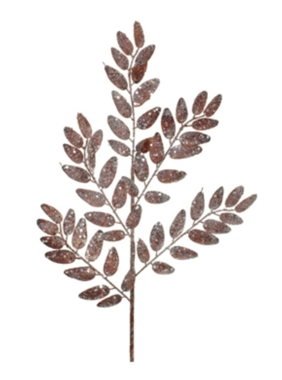 166 Leaf Spray Brown