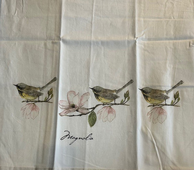 159 Magnolia Flower Sack Towel