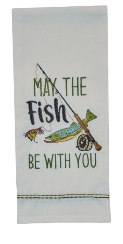189 May the Fish be with You Towels
