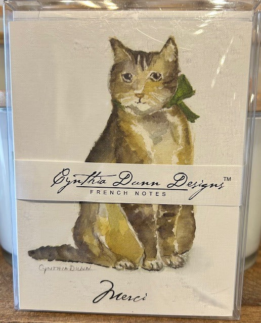 159. CD Merci Cat Notecard