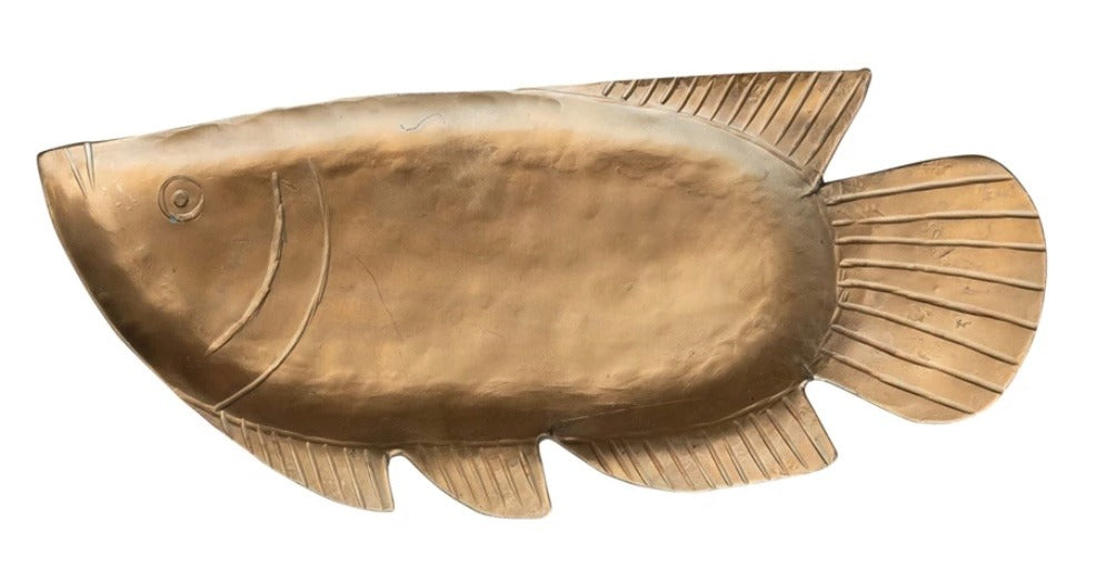 103 Metal fish dish