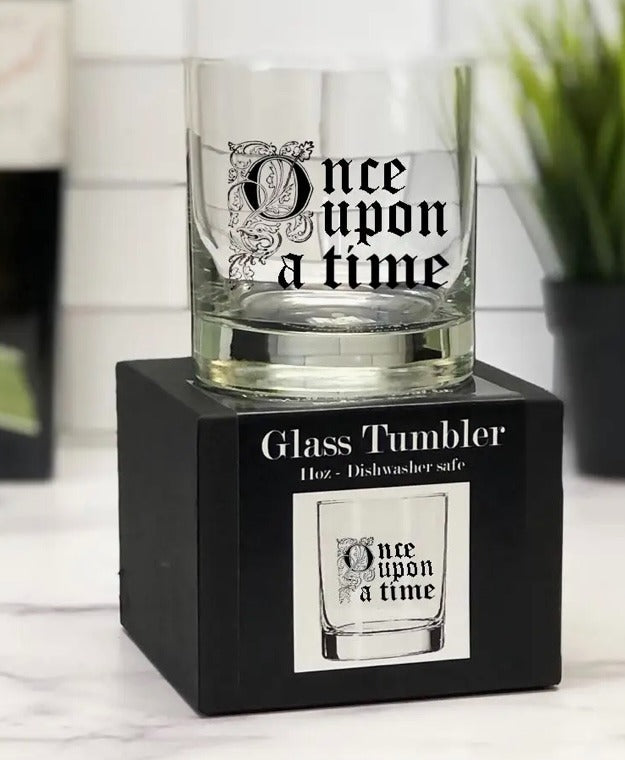 125. Once Upon a Time Rocks glass