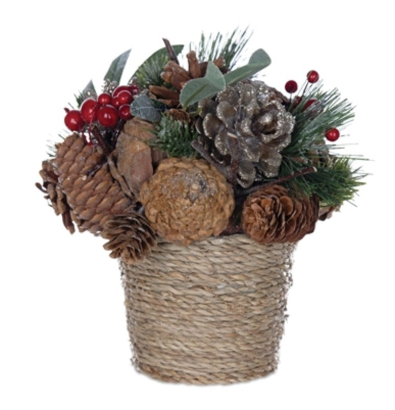 166. Potted Pine Premade