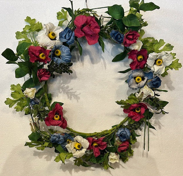 186. Wreath RWB
