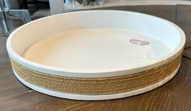 205. Rnd Tray Rope Lg