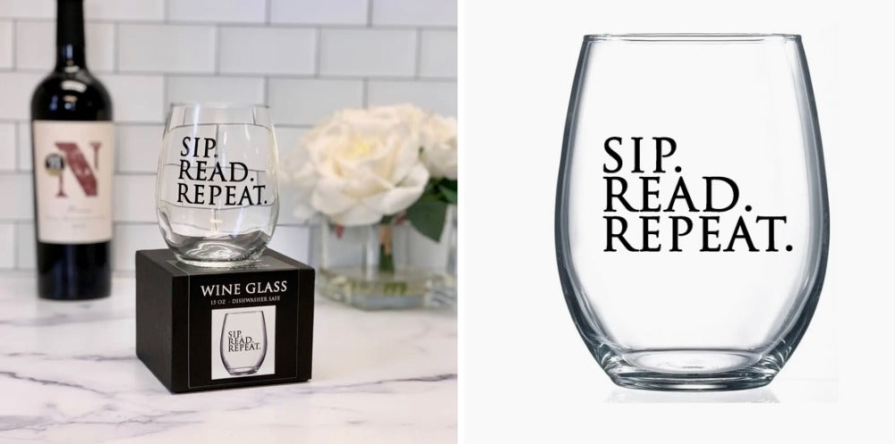 125. Sip Read Repeat Wine